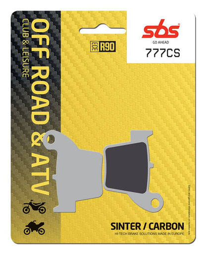 SBS BRAKE PAD CARBON SINTER OFFROAD 777CS