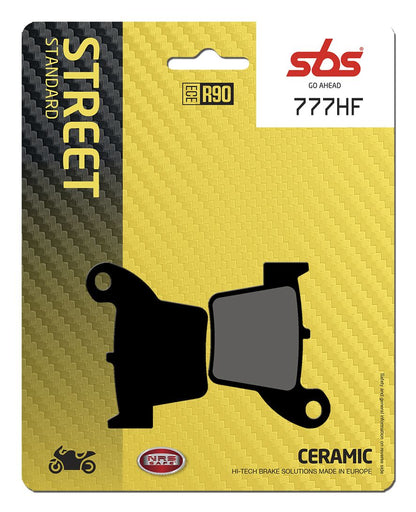SBS BRAKE PAD CERAMIC STREET 777HF