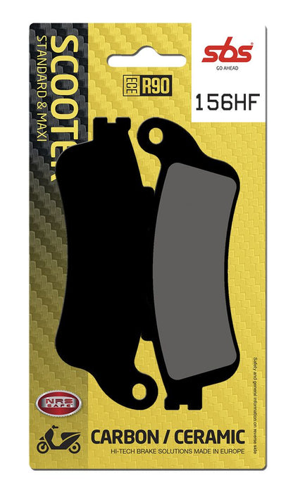 SBS BRAKE PAD CERAMIC STREET 156HF