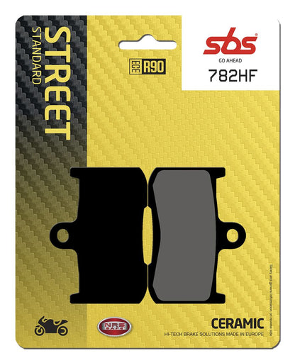 SBS BRAKE PAD CERAMIC STREET 782HF