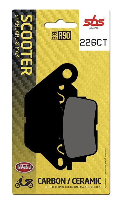 SBS BRAKE PAD CARBON HI-TECH STREET 226CT