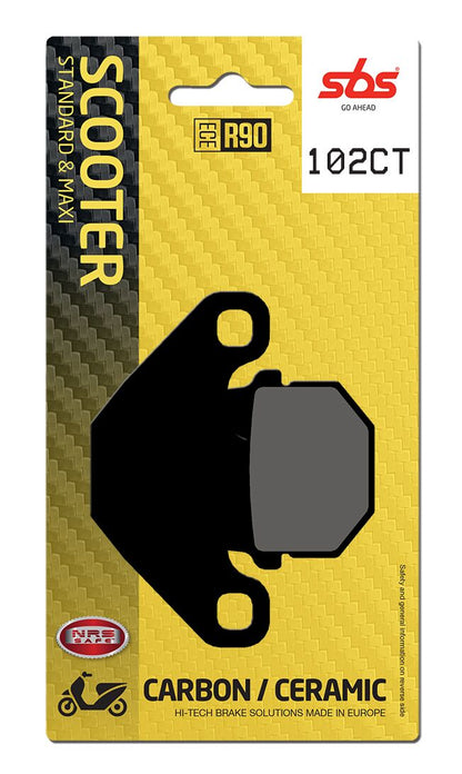 SBS BRAKE PAD CARBON HI-TECH STREET 102CT