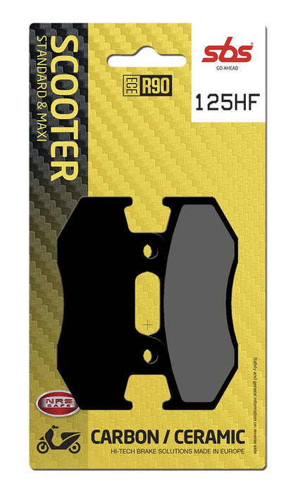 SBS BRAKE PAD CERAMIC STREET 125HF
