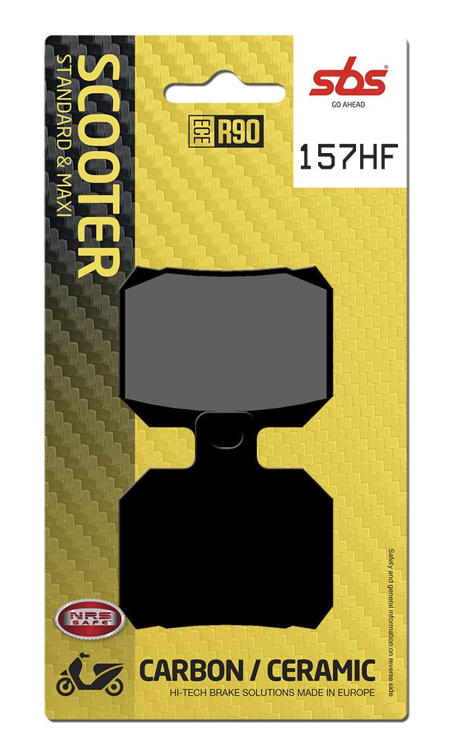 SBS BRAKE PAD CAR/CER SCOOT 157HF