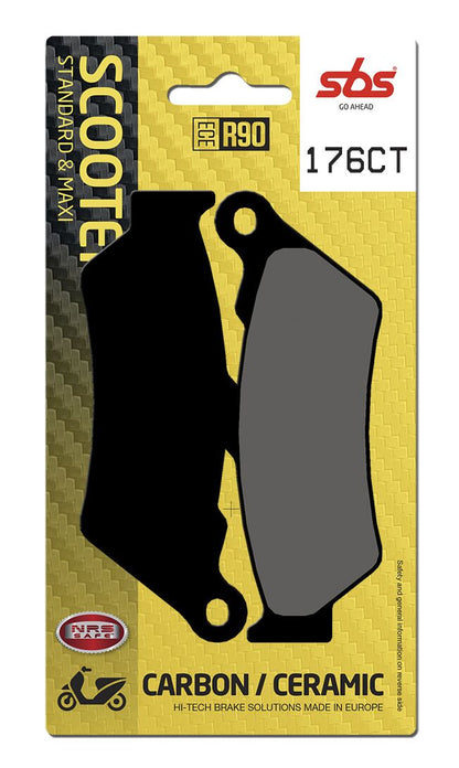SBS BRAKE PAD CARBON HI-TECH STREET 176CT