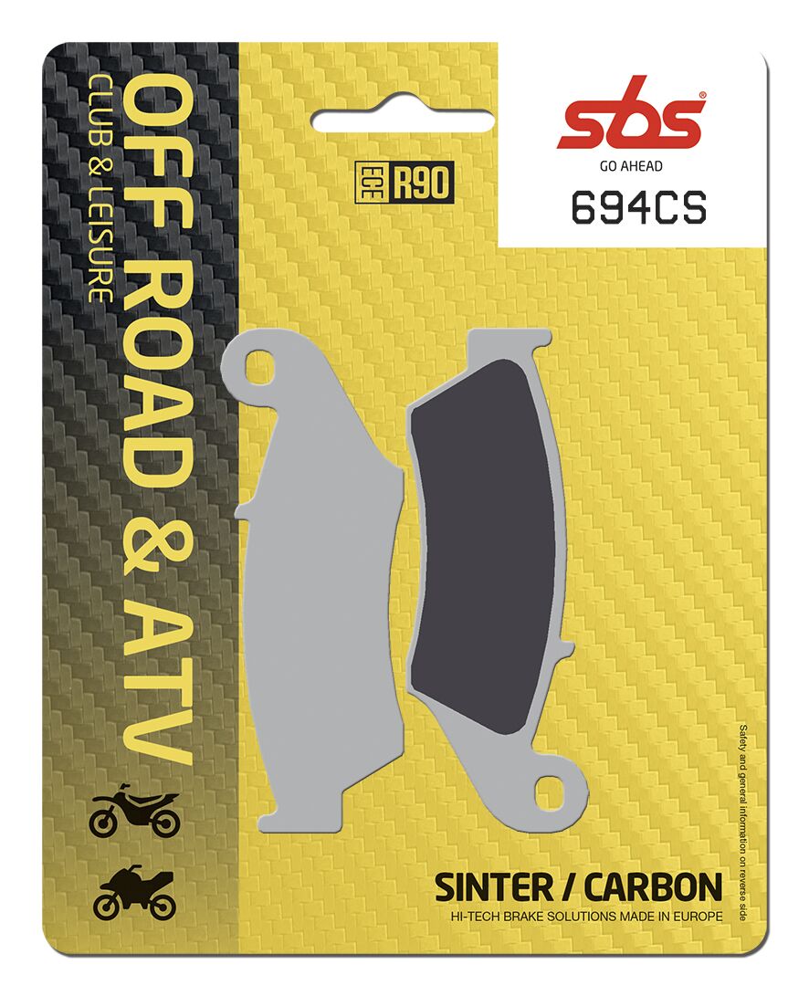 SBS BRAKE PAD CARBON SINTER HI-TECH 694CS
