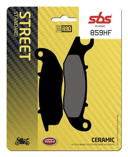 SBS BRAKE PAD CERAMIC STREET 859HF