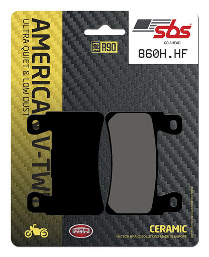 SBS BRAKE PAD CERAMIC STREET 860H.HF