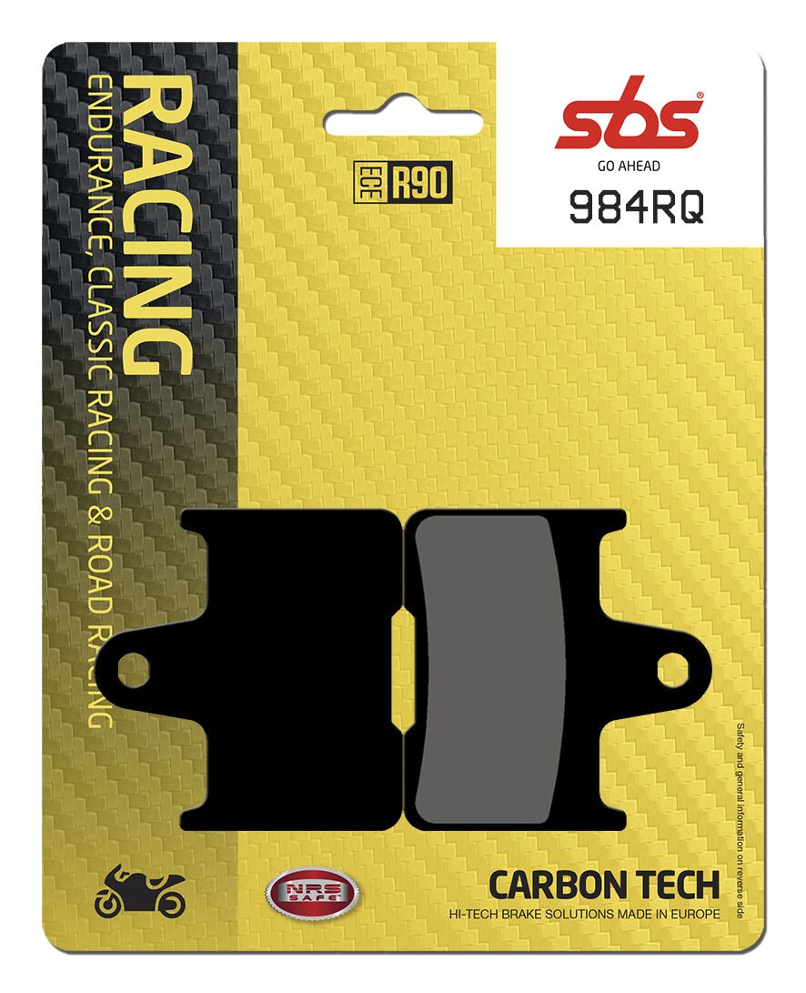 SBS BRAKE PAD RQ CARBON HI-TECH ROAD RACING 984RQ
