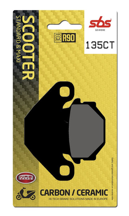 SBS BRAKE PAD CARBON HI-TECH STREET 135CT
