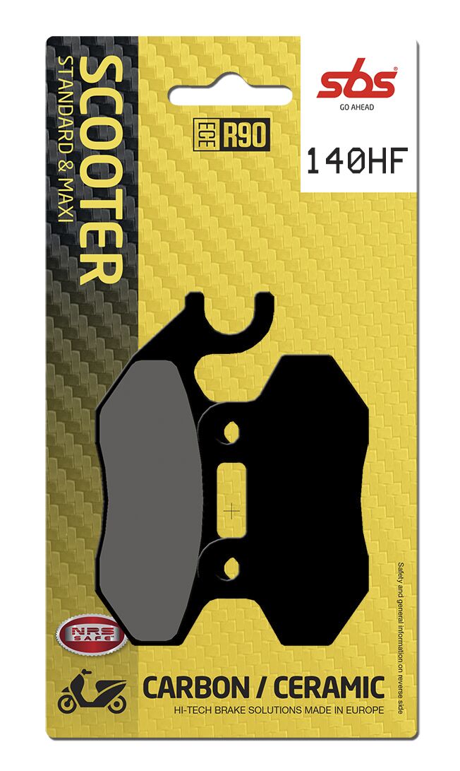 SBS BRAKE PAD CERAMIC STREET 140HF