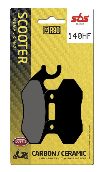 SBS BRAKE PAD CERAMIC STREET 140HF