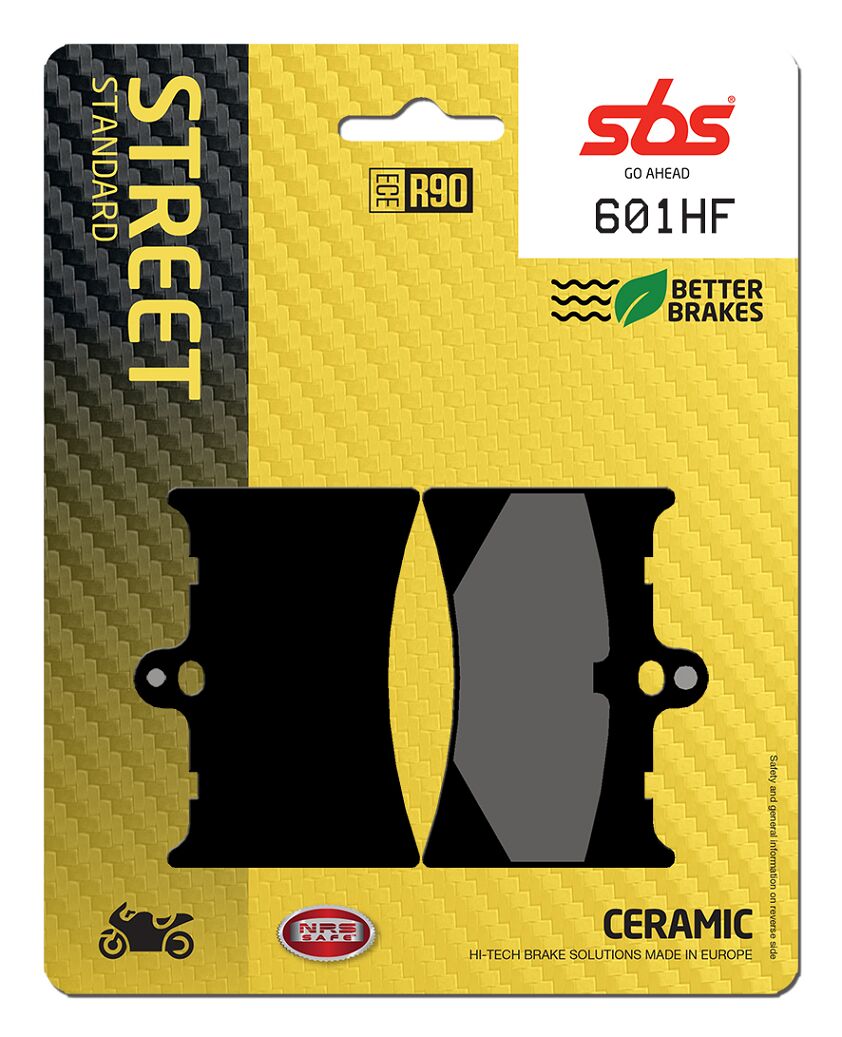 SBS BRAKE PAD HF-SERIES CARBON/CERAMIC 601HF