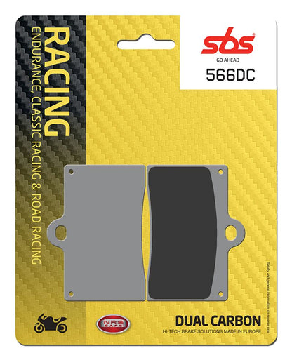 SBS BRAKE PAD CARBON RACE 566DC
