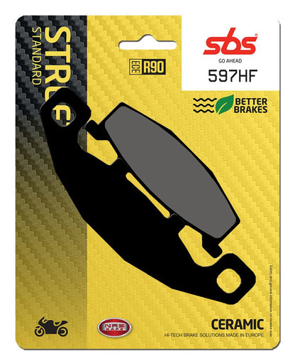 SBS BRAKE PAD CERAMIC STREET 597HF