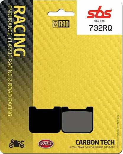 SBS BRAKE PAD CARBON TECH RACING 732RQ