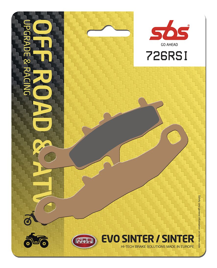 SBS BRAKE PAD SINT OFF RACE 726RSI