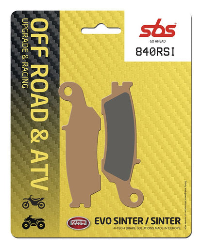 SBS BRAKE PAD SINTER EVO HI-TECH OFFROAD 840RSI
