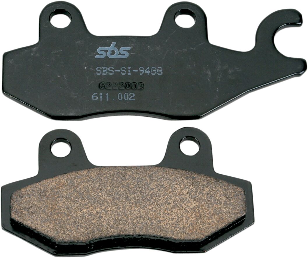 SBS BRAKE PAD SINT/CAR OFF 611SI