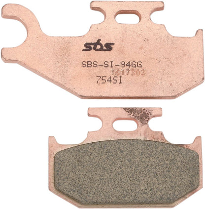 SBS BRAKE PAD SINT/CAR OFF 754SI