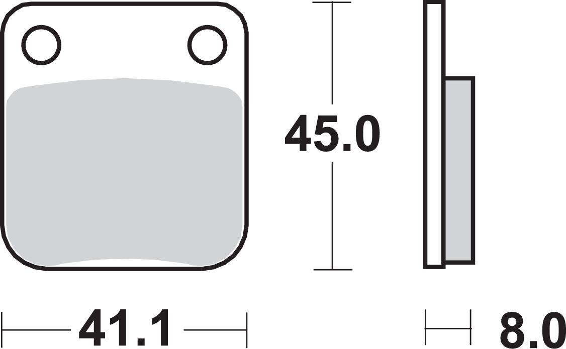 SBS BRAKE PADS SBS 536HF 536HF