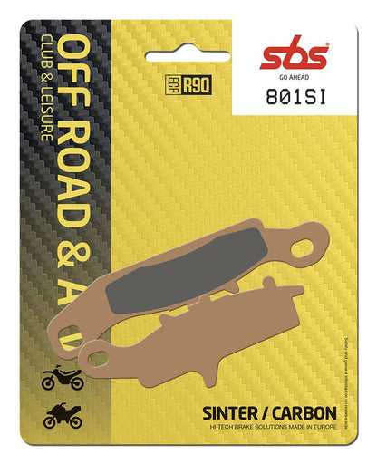 SBS Brake Pad Sinter Carbon Offroad 801SI