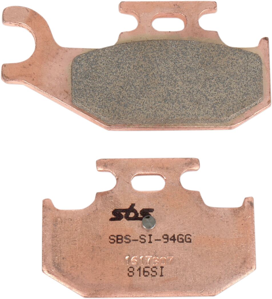 SBS BRAKE PAD SINT/CAR OFF 816SI