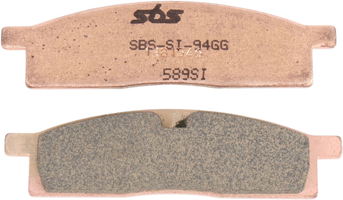 SBS BRAKE PAD SINT/CAR OFF 589SI