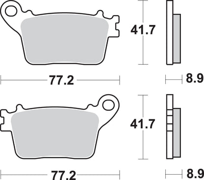 SBS BRAKE PADS SBS 834LS 834LS