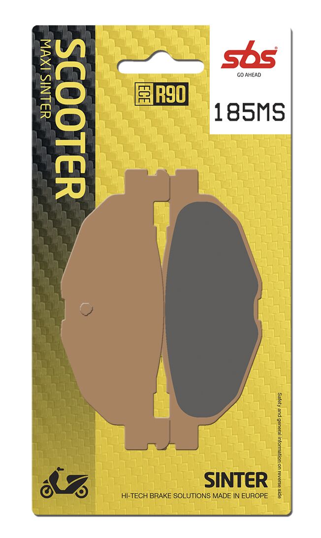 SBS Brake Pad Sinter Hi-Tech Scooter 185MS