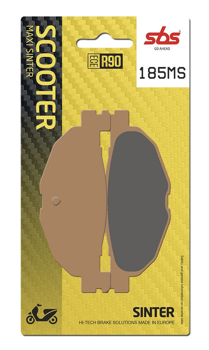SBS Brake Pad Sinter Hi-Tech Scooter 185MS