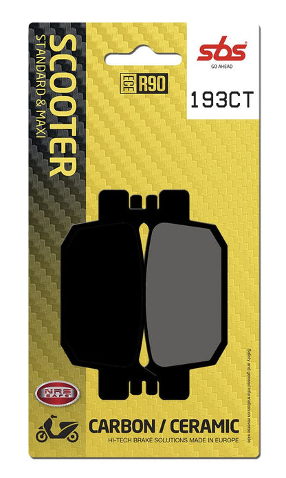 SBS BRAKE PAD CAR/CER SCOOT 193CT