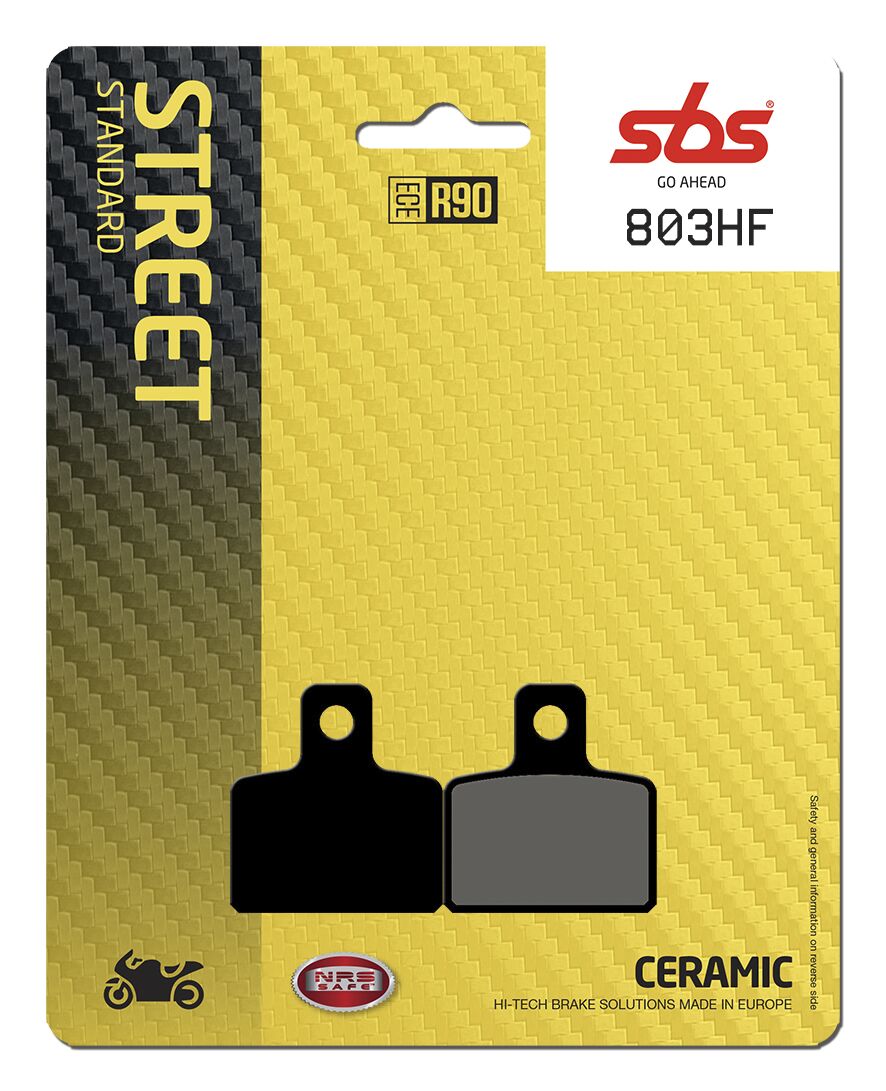 SBS Brake Pad Ceramic Hi-Tech Street 803HF