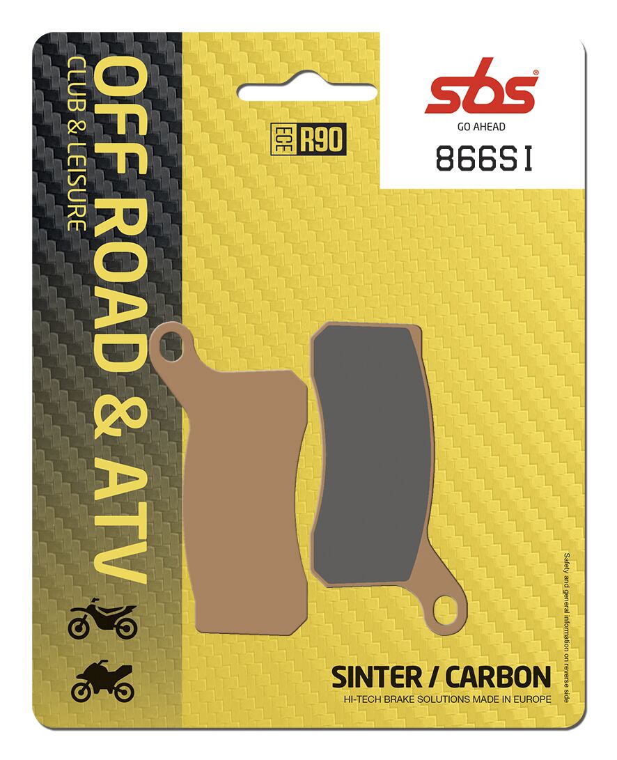 SBS Brake Pad Sinter Carbon Offroad 866SI