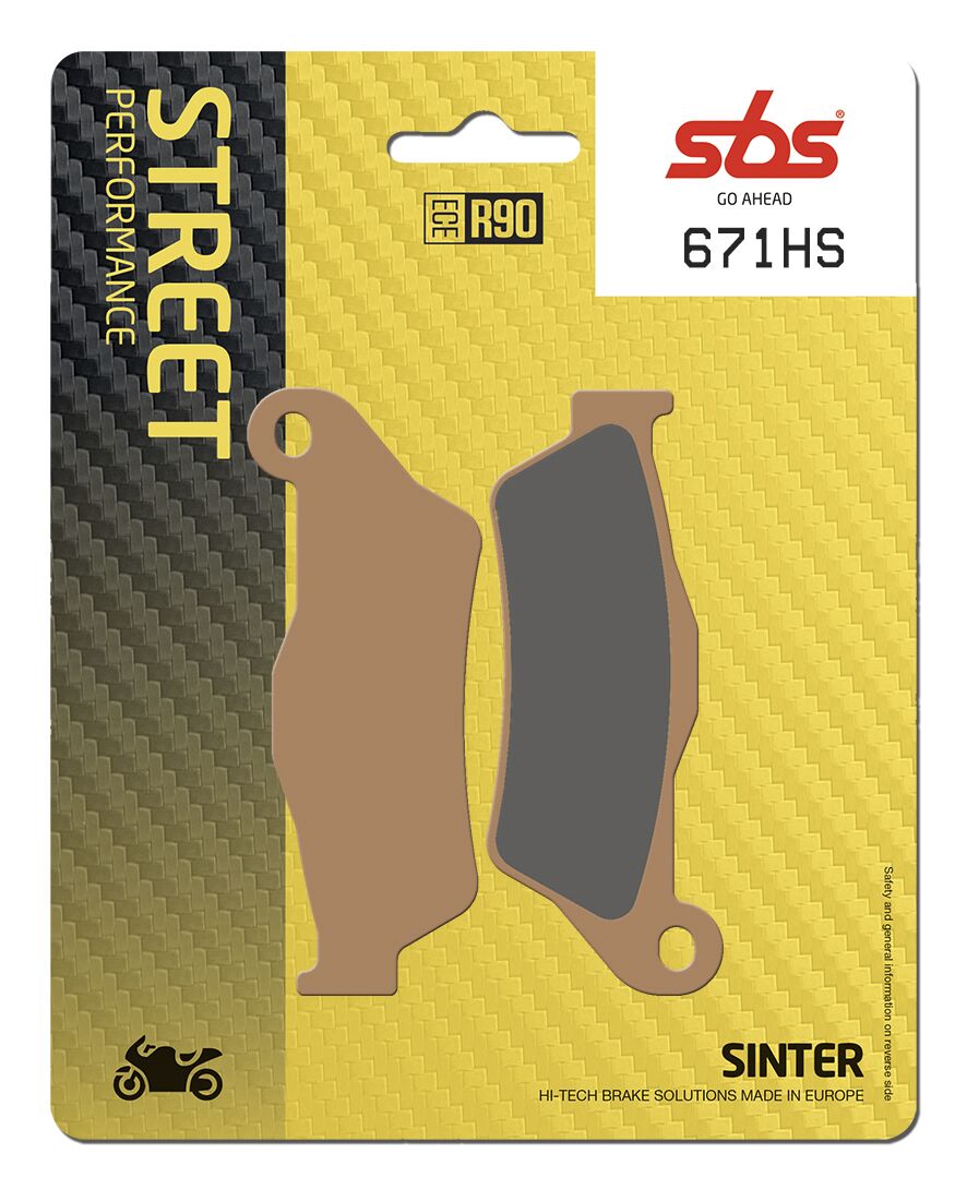 SBS BRAKE PADS SBS 671HS 671HS