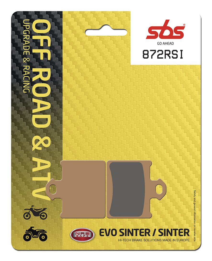 SBS BRAKE PAD SINT OFF RACE 872RSI