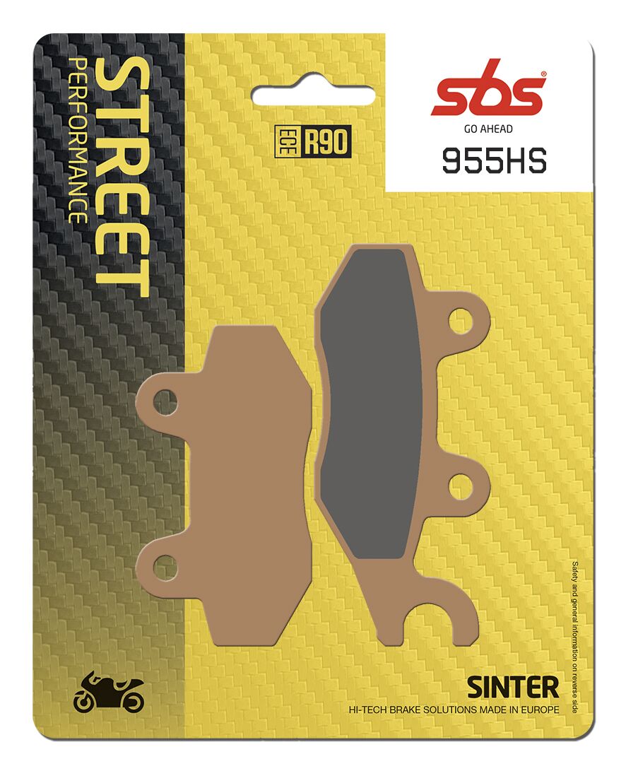 SBS Brake Pad Sinter Hi-Tech Street 955HS