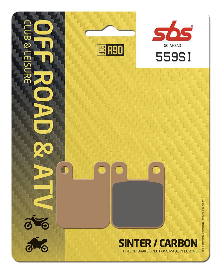 SBS Brake Pads Sinter Carbon Hi-Tech Offroad 559SI