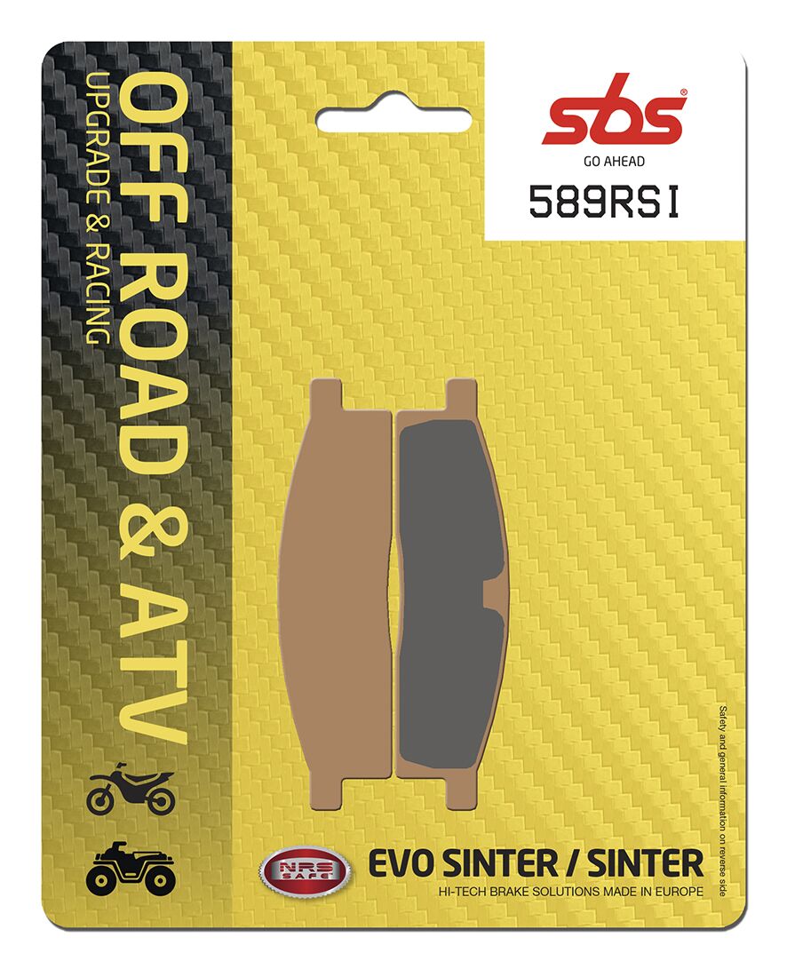 SBS Brake Pads Sinter Racing Hi-Tech Offroad 589RSI