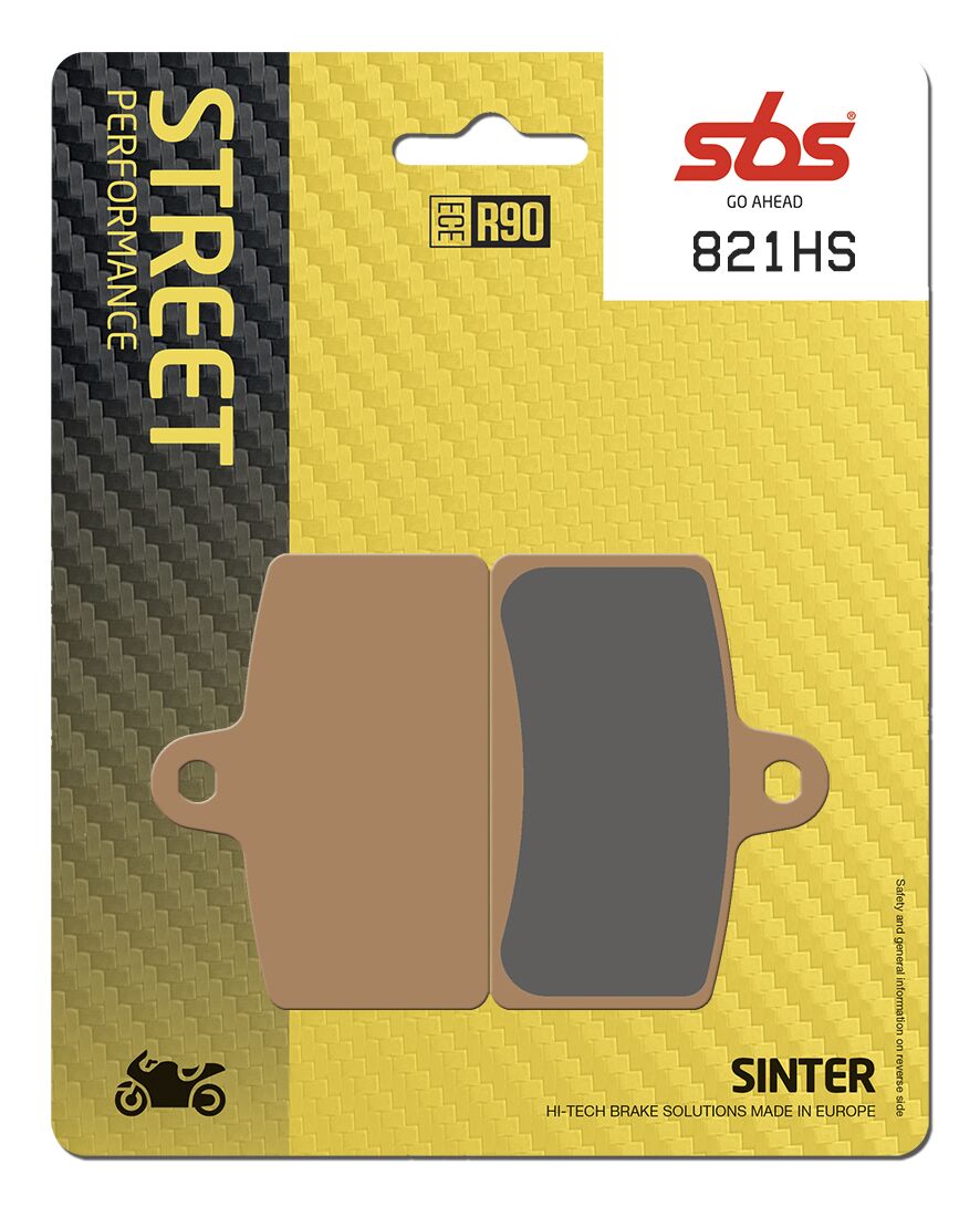SBS Brake Pads Sinter Hi-Tech Street 821HS