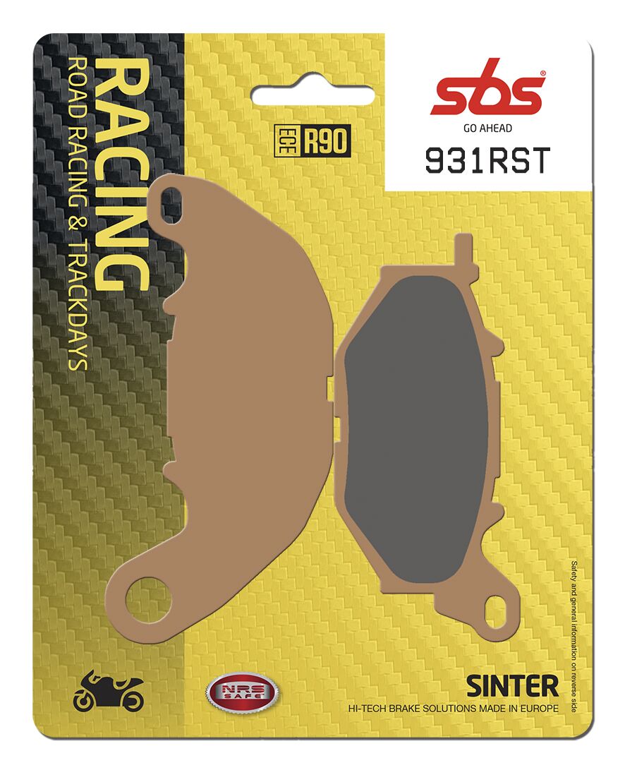 SBS Brake Pads Sinter Racing Hi-Tech 931RST