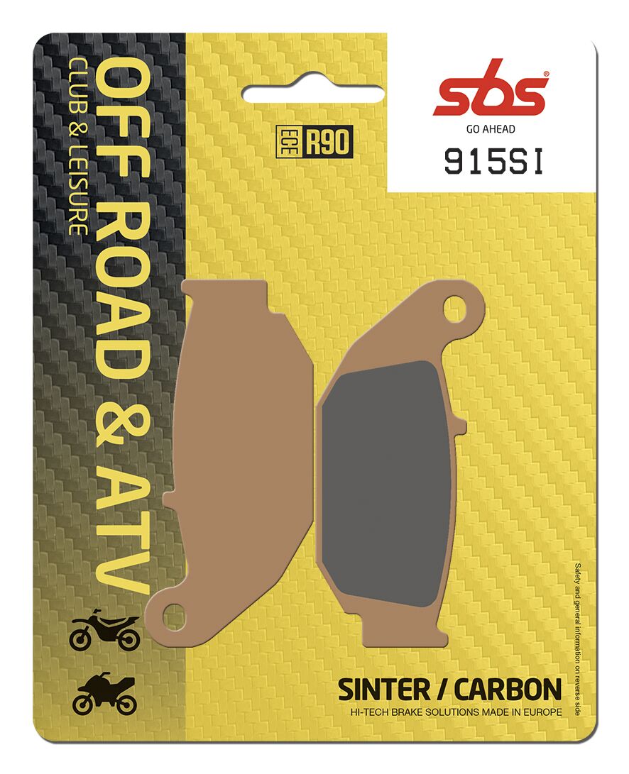 SBS Brake Pad Sinter Carbon Hi-Tech Offroad 915SI