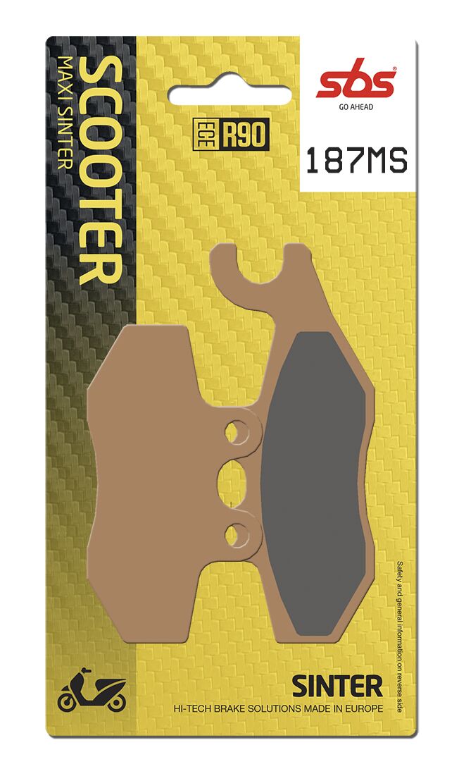 SBS Brake Pads Sinter Hi-Tech 187MS