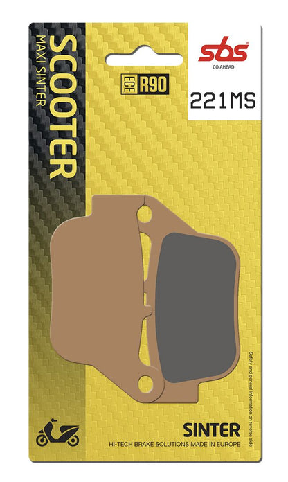 SBS Brake Pads Sinter Hi-Tech 221MS