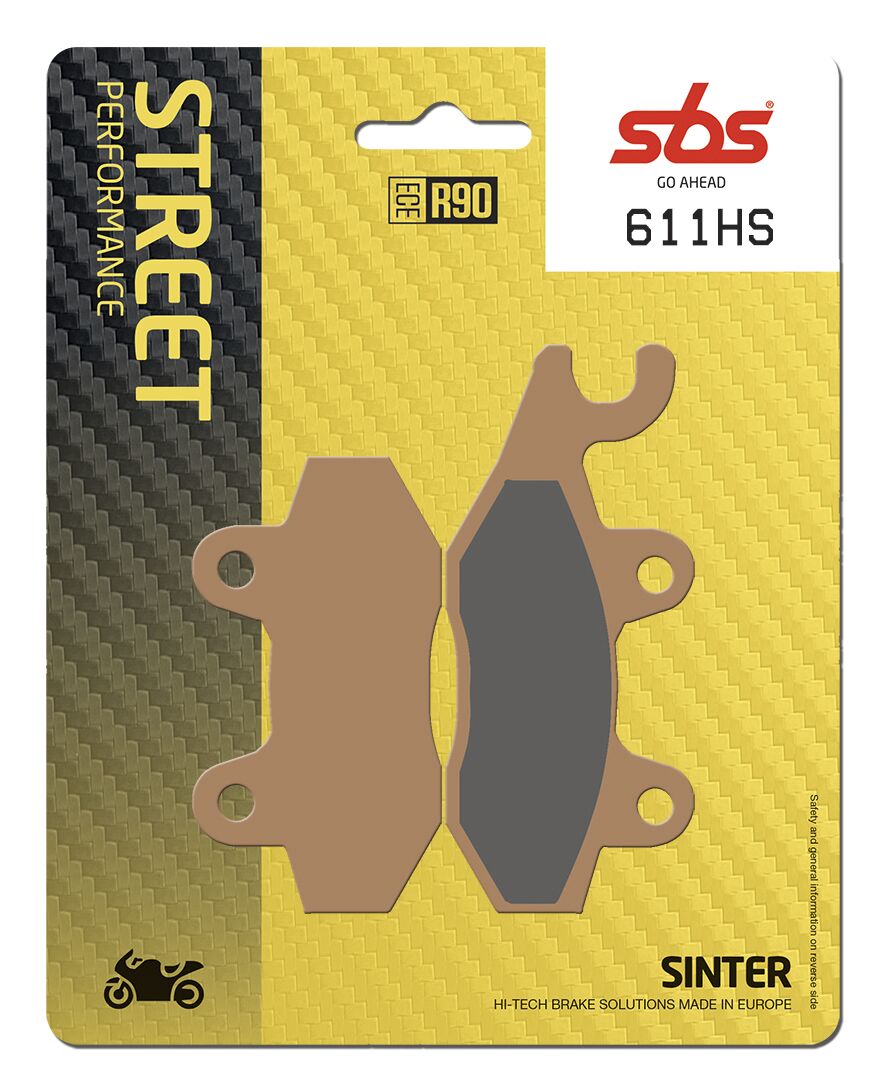 SBS Brake Pads Sinter Hi-Tech 611HS