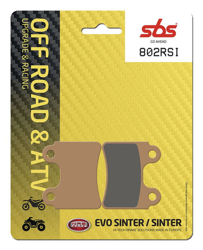 SBS Brake Pads Sinter Racing Hi-Tech Offroad 802RSI