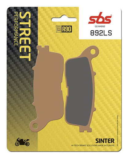 SBS Brake Pad Sinter Hi-Tech Street 892LS