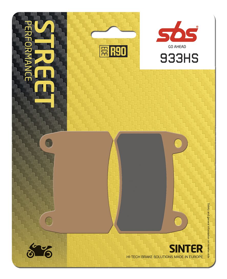 SBS Brake Pad Sinter Hi-Tech Street 933HS
