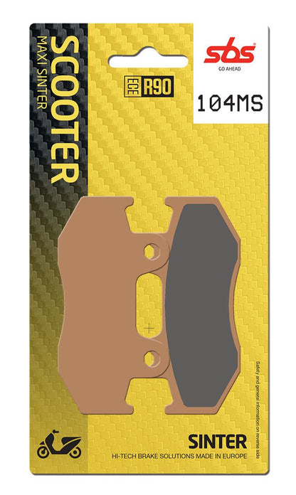 SBS Brake Pads Sinter Hi-Tech 104MS