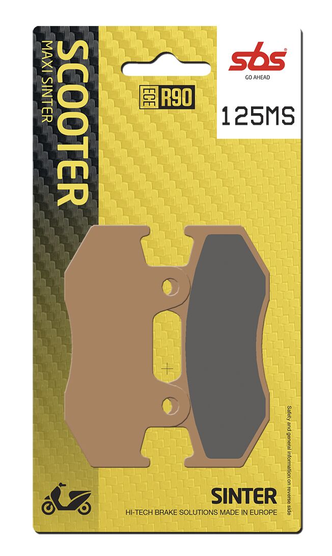SBS Brake Pads Sinter Hi-Tech 125MS